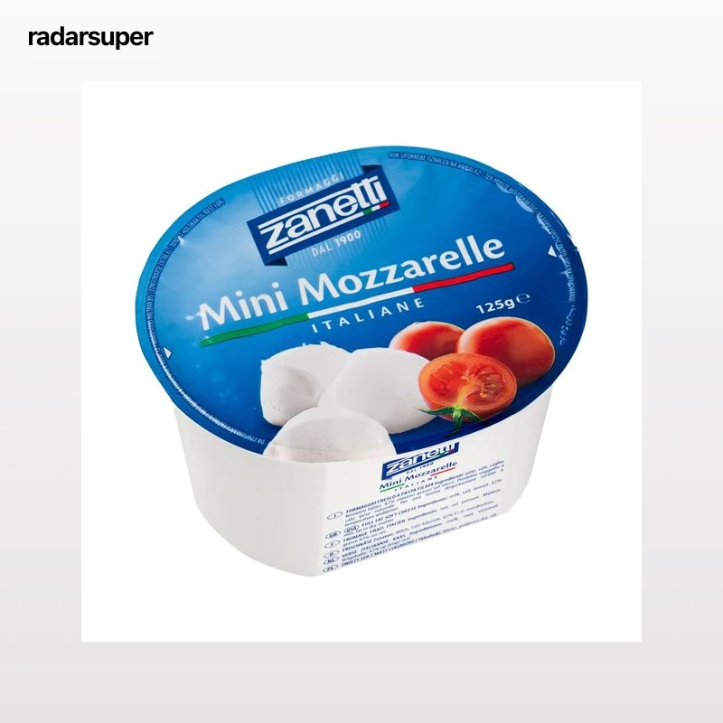 ZANETTI Perlas de mozzarella 125 g.