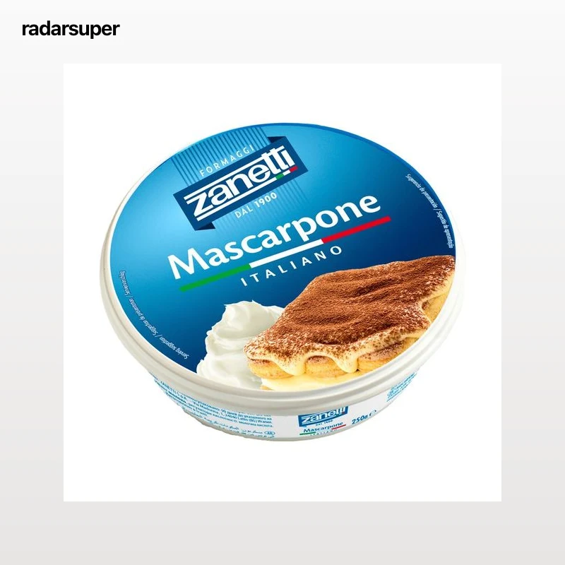 ZANETTI Queso mascarpone 250 g.