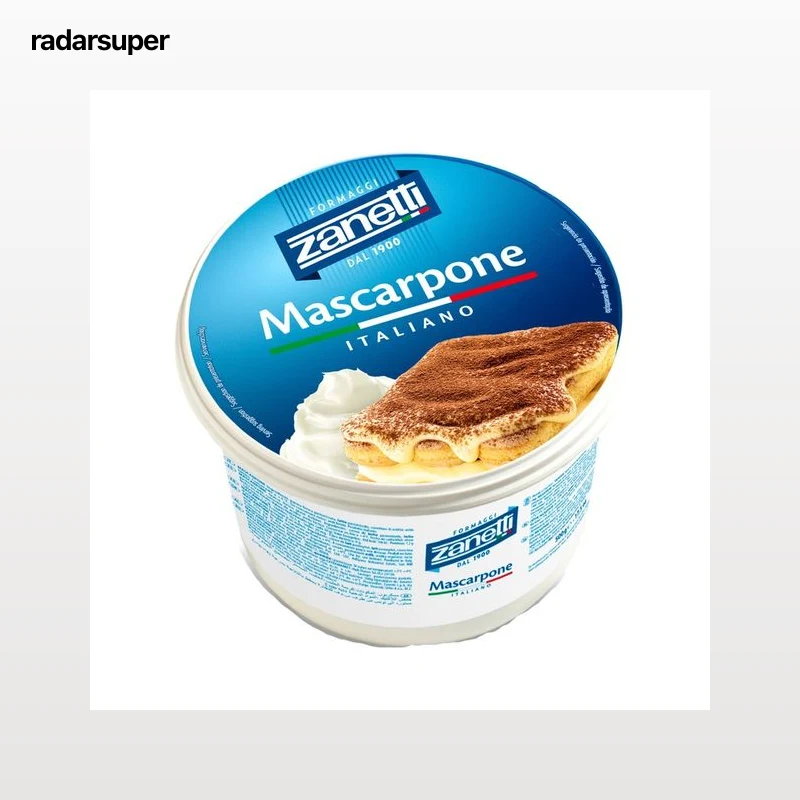 ZANETTI Queso mascarpone 500 g.