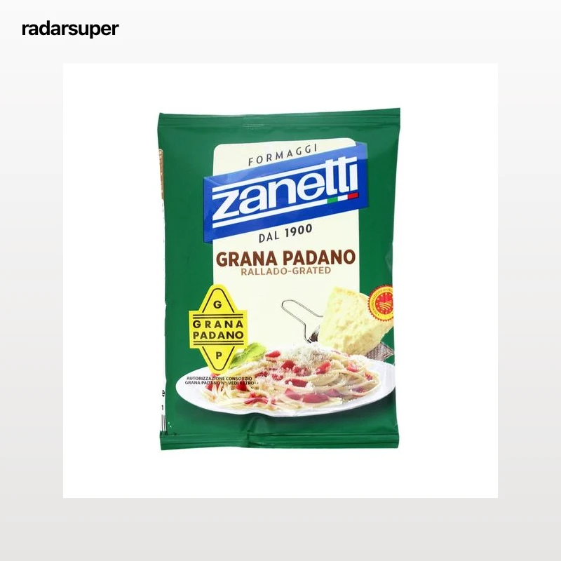 ZANETTI Queso rallado Grana Padano 50 gr.