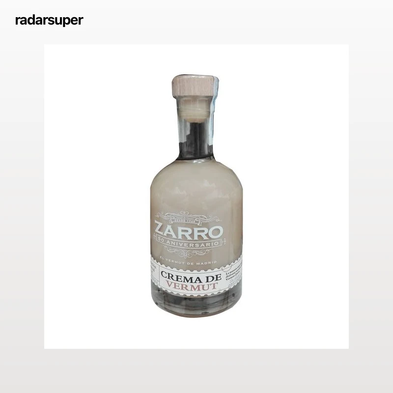ZARRO Crema de vermut (típico de Madrid) ZARRO botella de 70 cl.