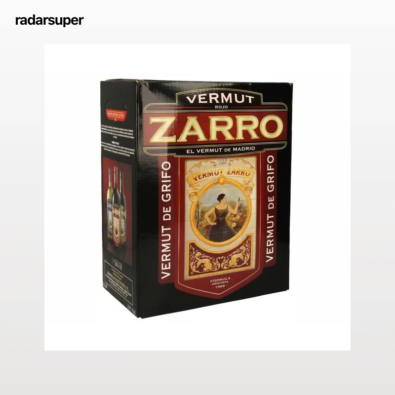 ZARRO Vermouth rojo de grifo ZARRO box de 3 l.