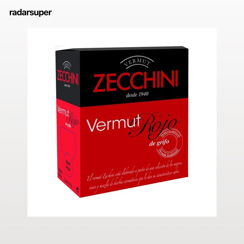 ZECCHINI Vermut rojo artesano de grifo ZECCHINI Bag in box 3 l.