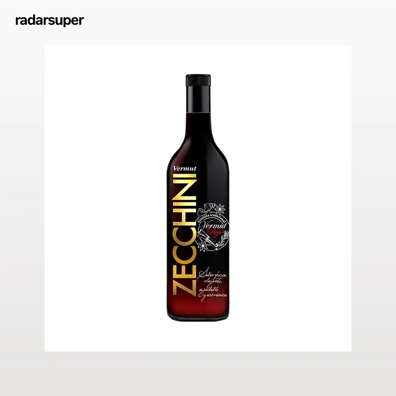 ZECCHINI Vermut rojo de elaboración tradicional y sabor fresco y elegante ZECCHINI botella de 1 l.