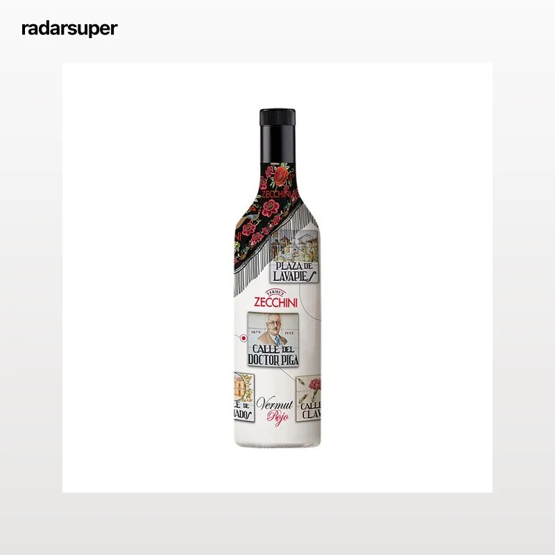ZECCHINI Vermut rojo de elaboración tradicional ZECCHINI Edición Madrid botella de 1 l.