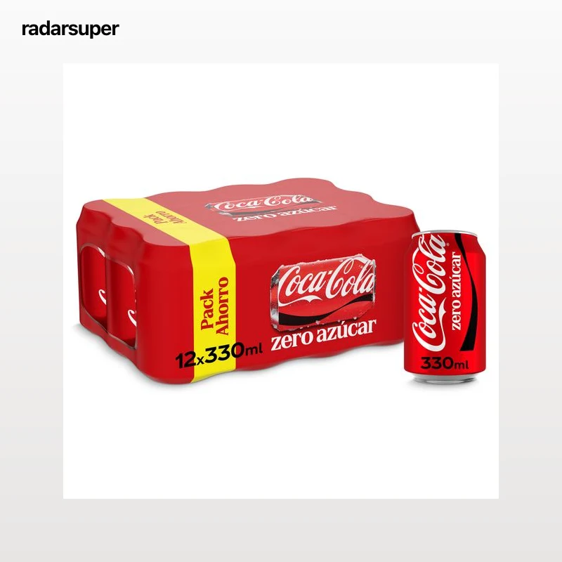 Coca-Cola zero azúcar 12 x 330 ml