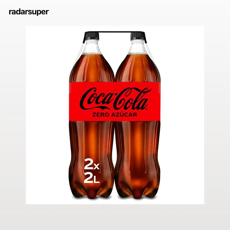 Coca-Cola zero azúcar 2 x 2 L