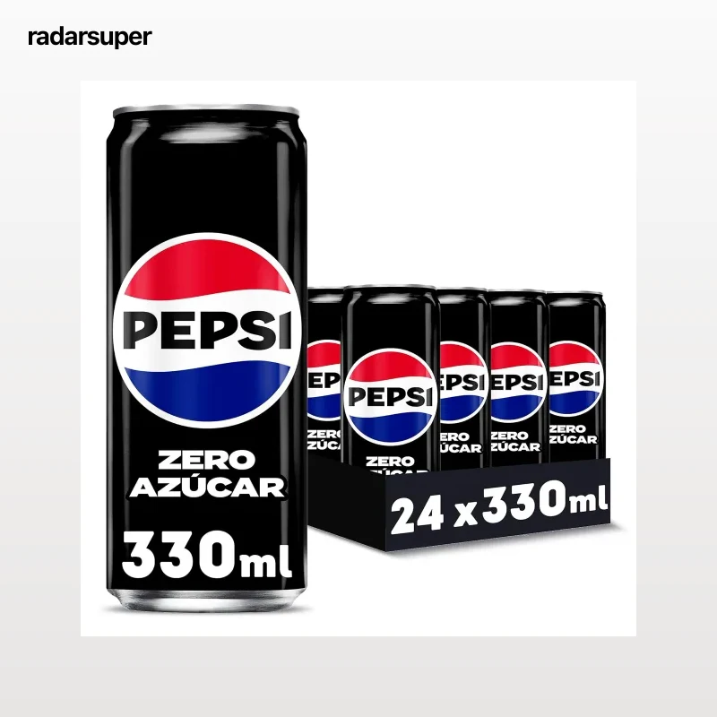Pepsi zero azúcar pack 24 x 330 ml