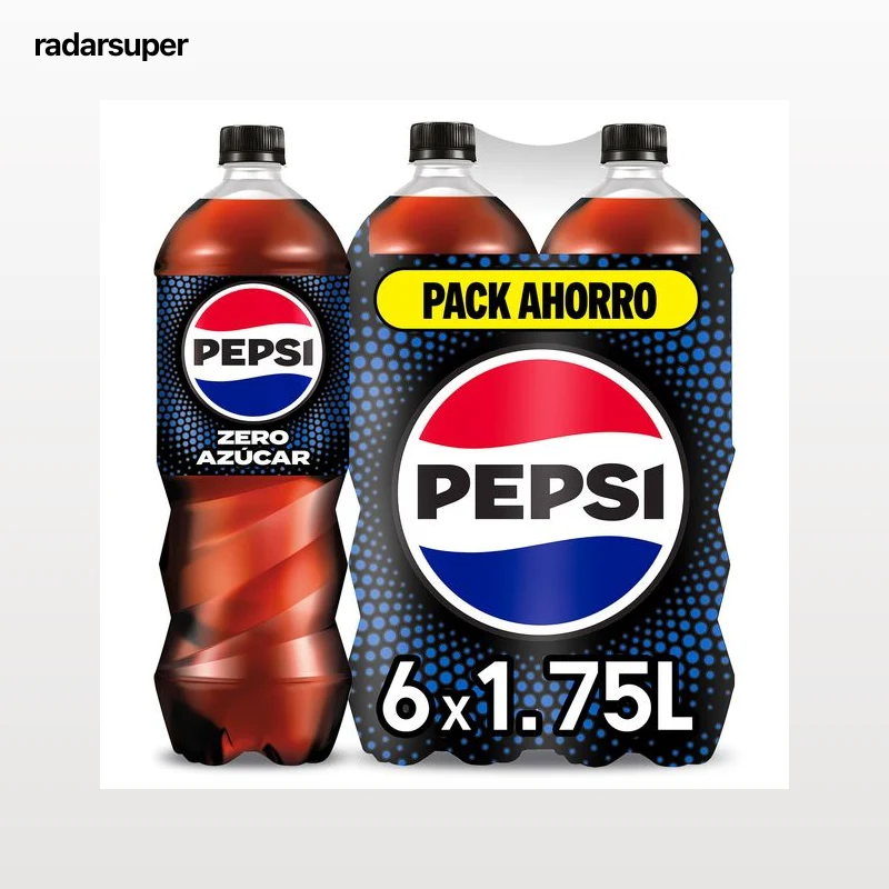 Pepsi zero azúcar pack 6 x 1.75 L