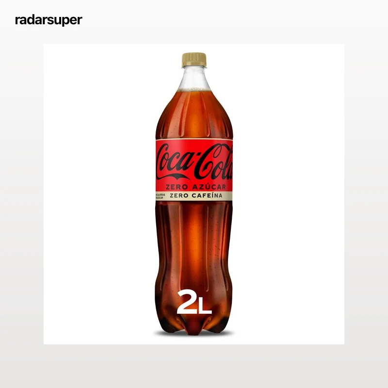 Coca-Cola zero azúcar zero cafeína 2 L