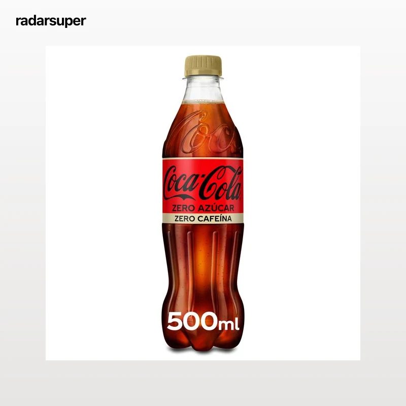 Coca-Cola zero azúcar zero cafeína 500 ml