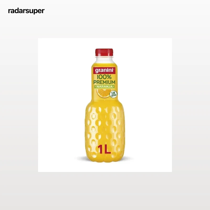 Zumo de naranja 100% Premium Granini botella 1 l.