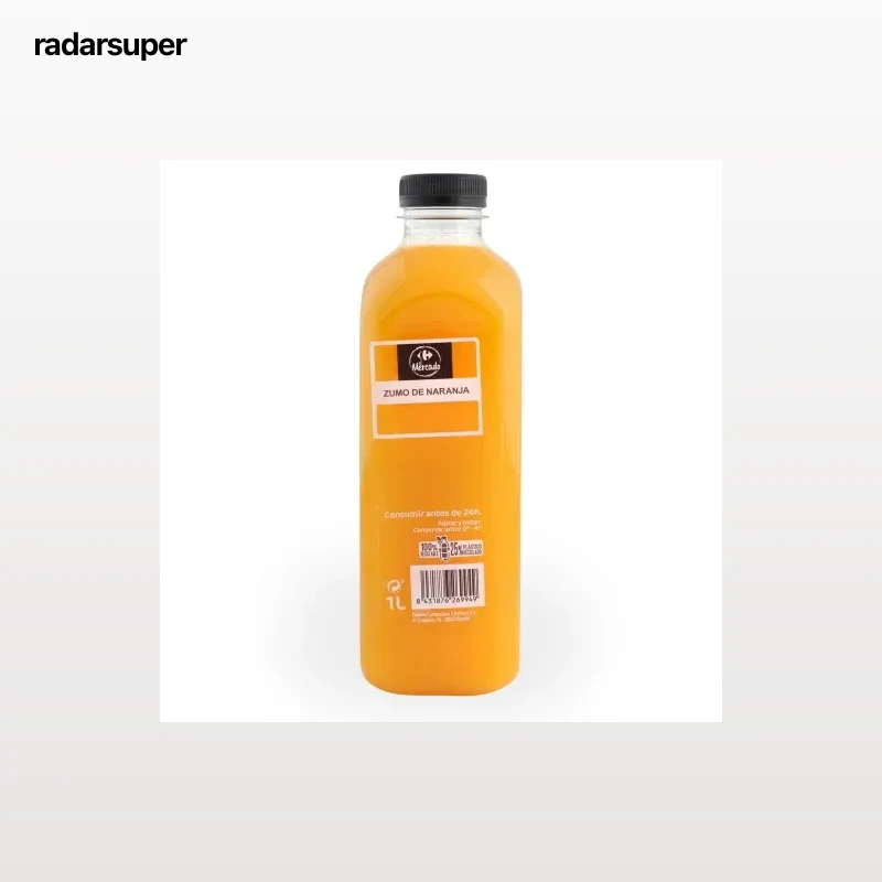 Zumo de naranja recién exprimido Carrefour 1 l