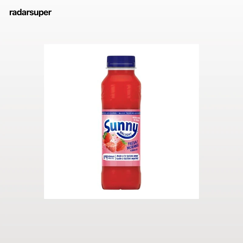 Zumo fresa Sunny Delight botella 33 cl.