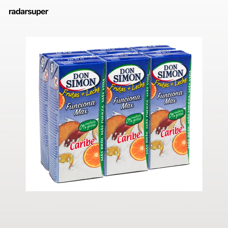 Zumo fruta con leche Don Simon pack 6