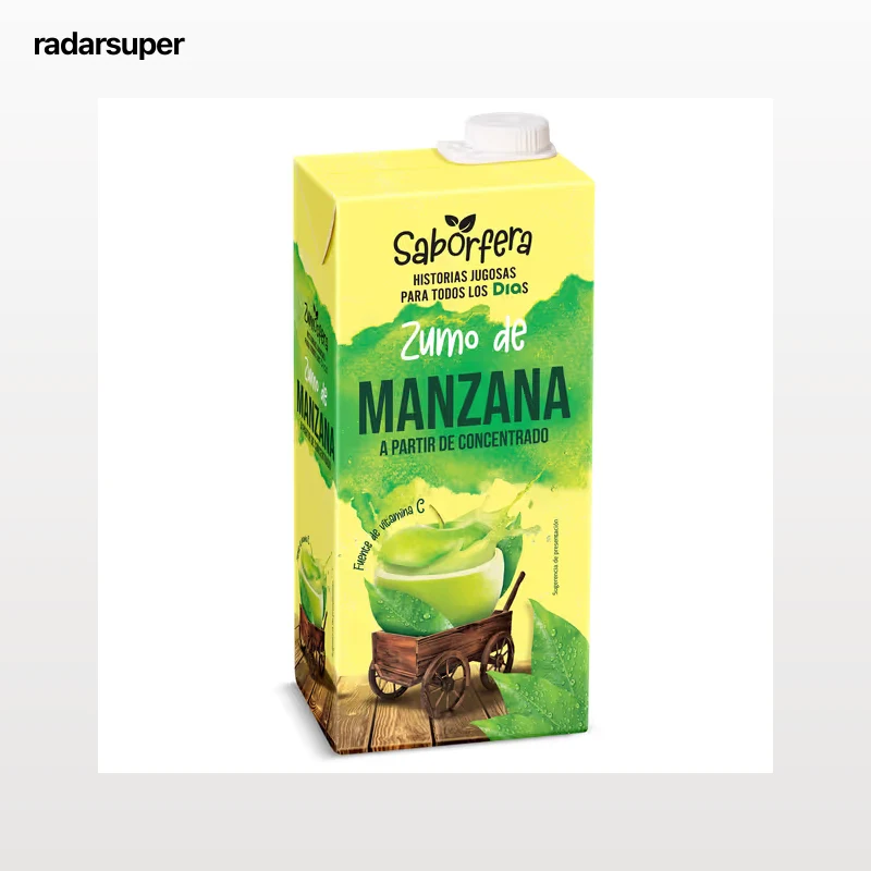 Zumo de manzana Dia Saborfera 1 L