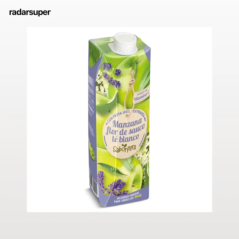 Zumo de manzana y té blanco Dia Saborfera 1 L