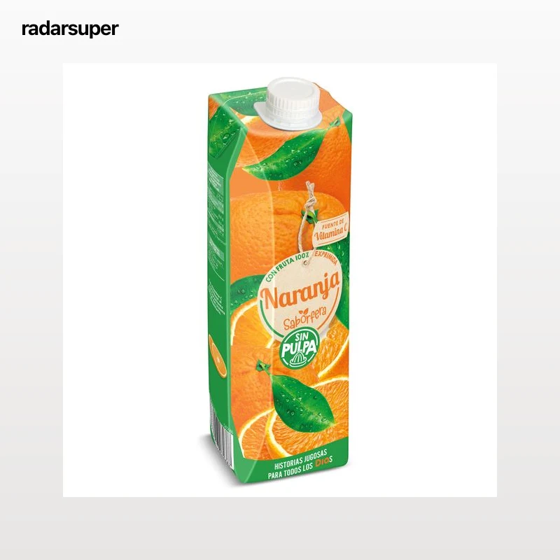 Zumo de naranja sin pulpa Dia Saborfera 1 L