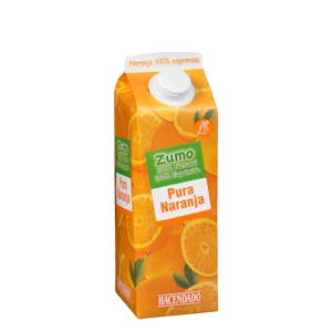 Zumo pura naranja