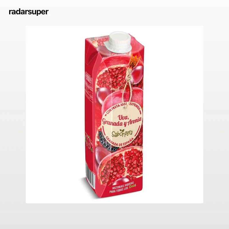 Zumo de uva, granada y aronia Dia Saborfera 1 L