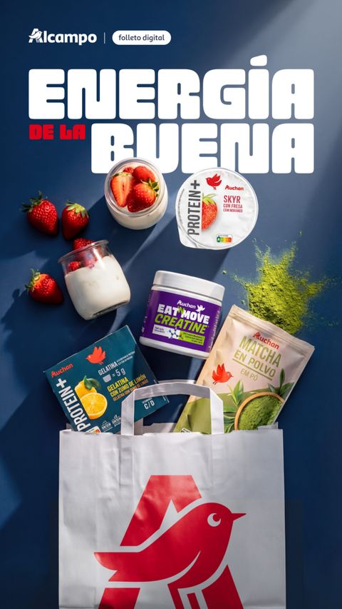 Portada Folleto Alcampo · ALC Nutrición Activa&rendimiento Diario Edit Publitas 01 Energía de la Buena