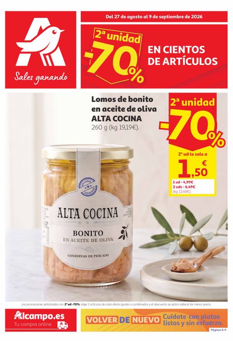 Portada Folleto Alcampo · Trafico 18 (Canarias)