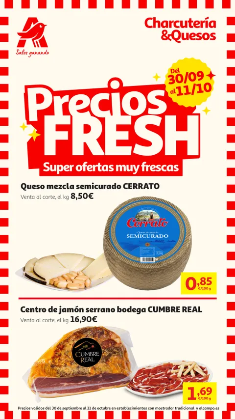 Portada Folleto Alcampo · Digital Charcu y Quesos