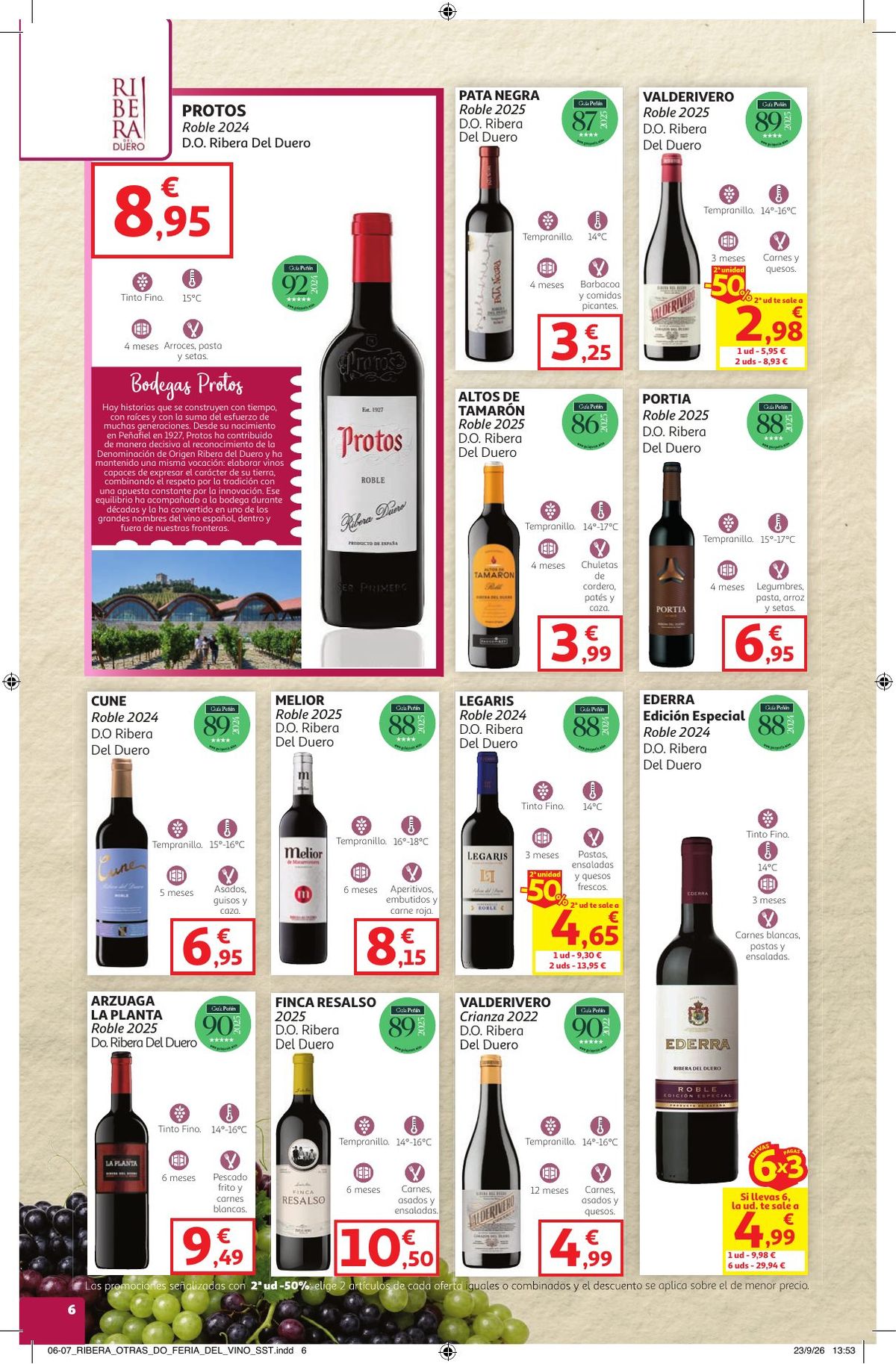 Folleto Alcampo · Feria del Vino SST — Página 6