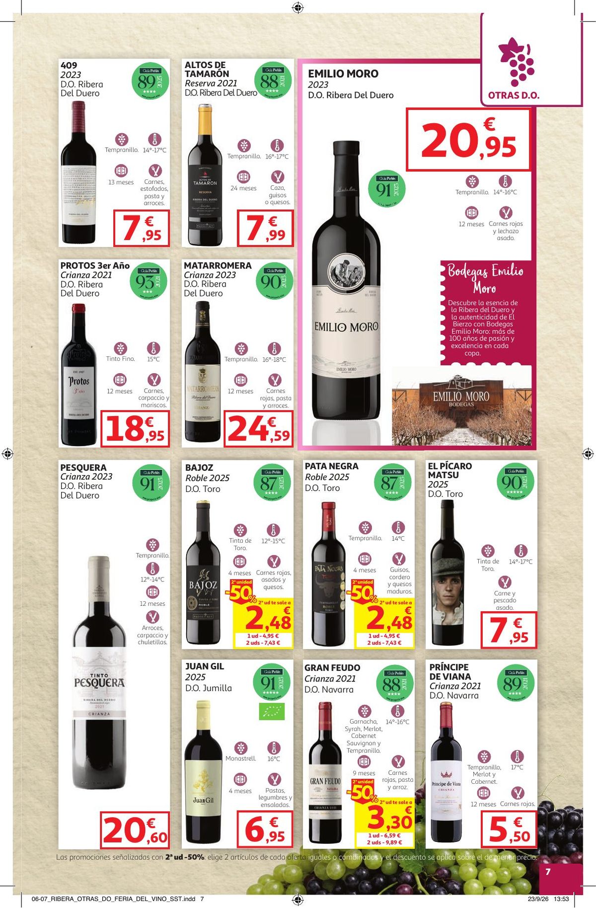 Folleto Alcampo · Feria del Vino SST — Página 7