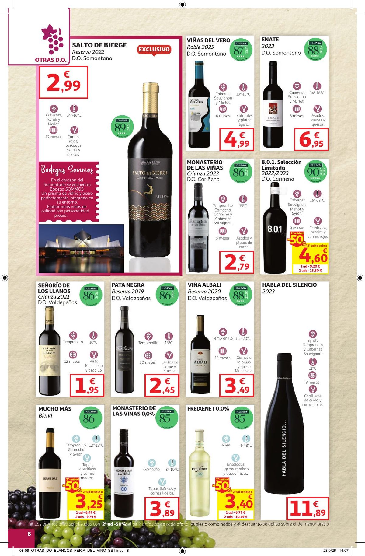 Folleto Alcampo · Feria del Vino SST — Página 8