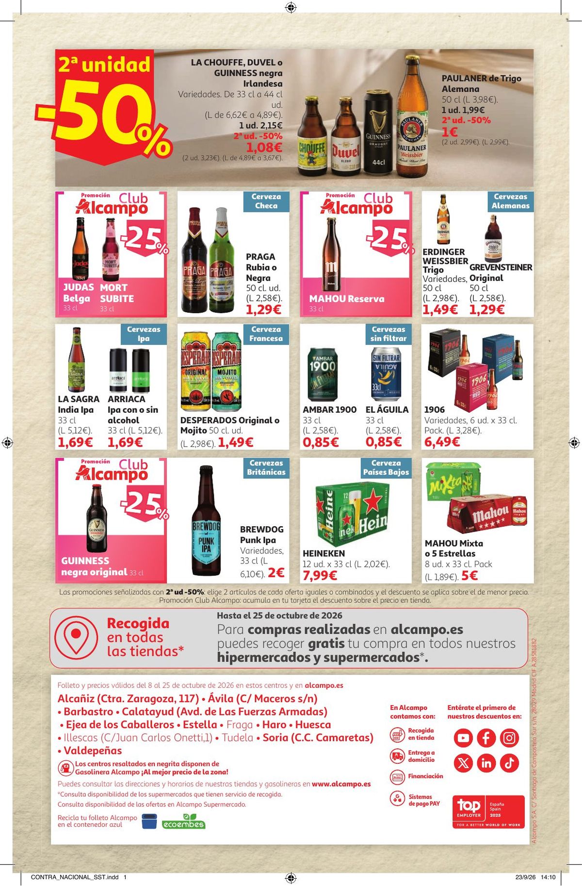 Folleto Alcampo · Feria del Vino SST — Página 12