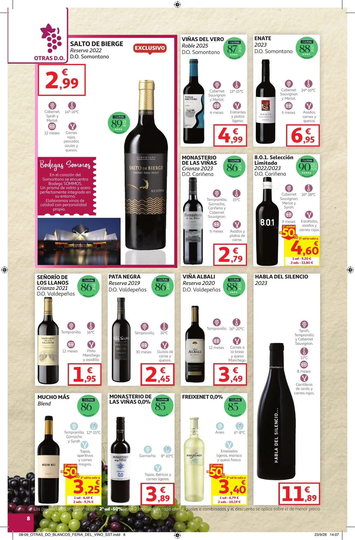 Folleto Alcampo · Feria del Vino SST Pais Vasco — Página 8