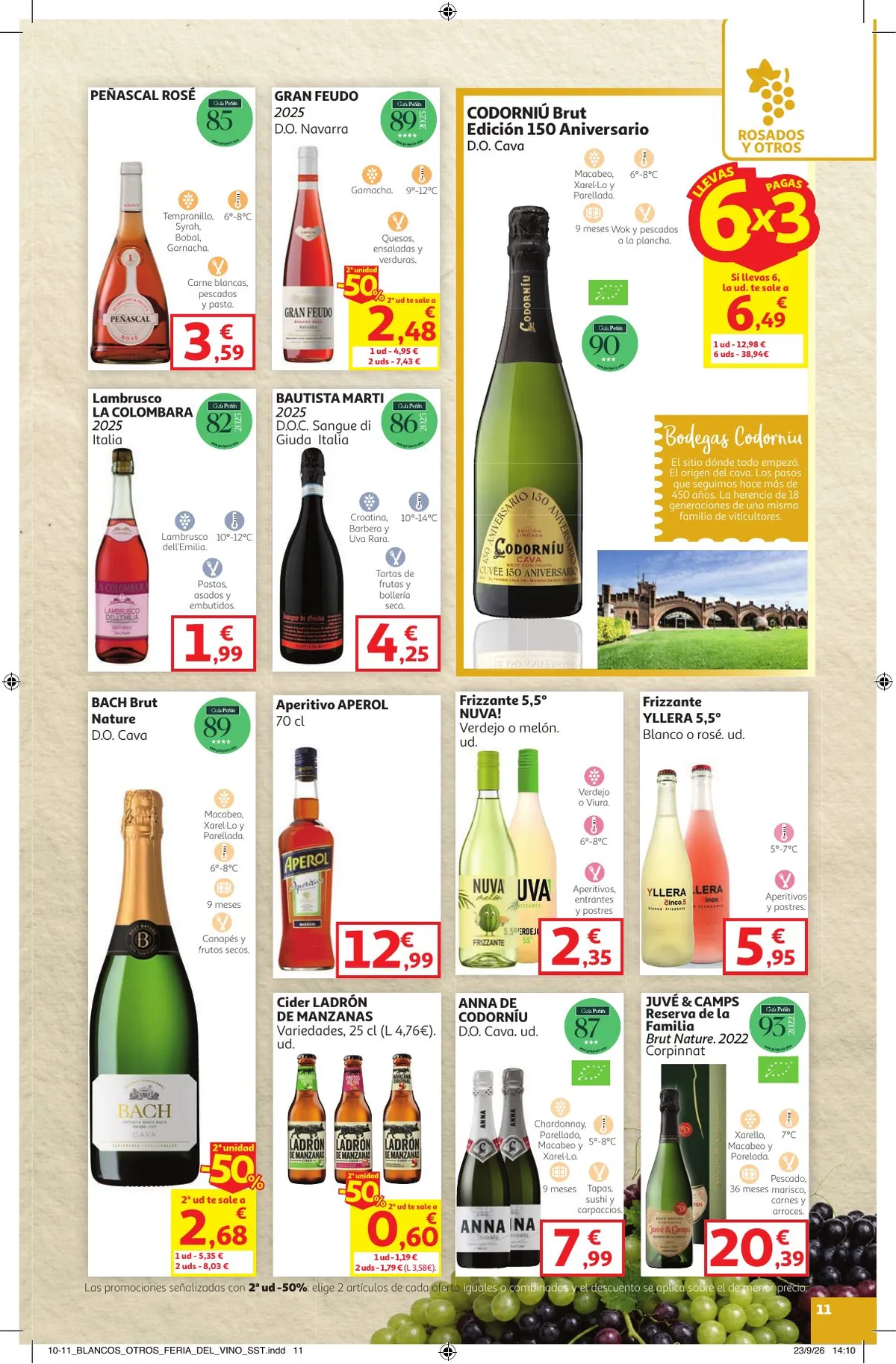 Folleto Alcampo · Feria del Vino SST Pais Vasco — Página 11