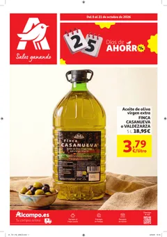 Portada del Folleto Alcampo · Días de Ahorro