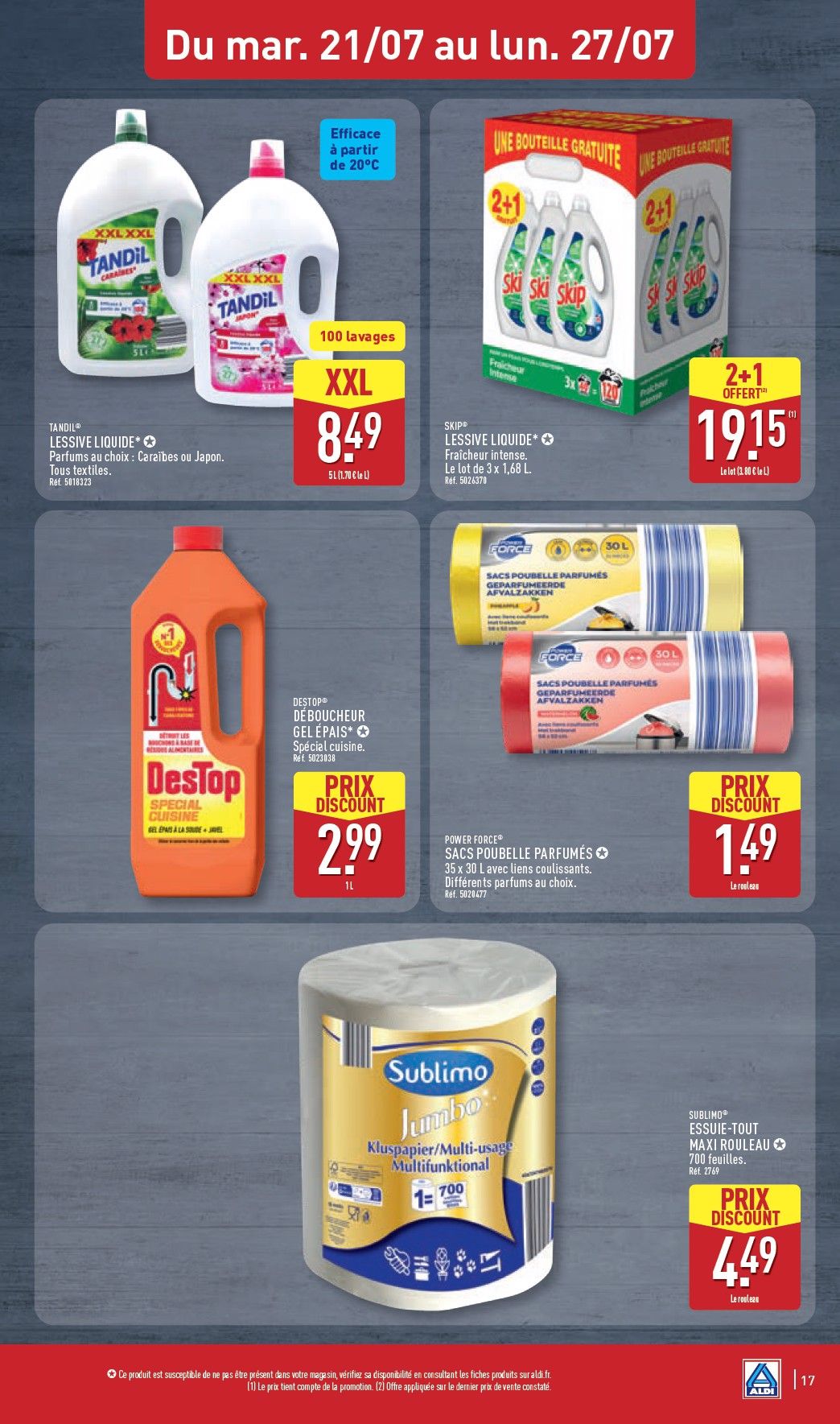 Catalogue Aldi · du 20 juillet 2026 au 26 juillet 2026 — page 21