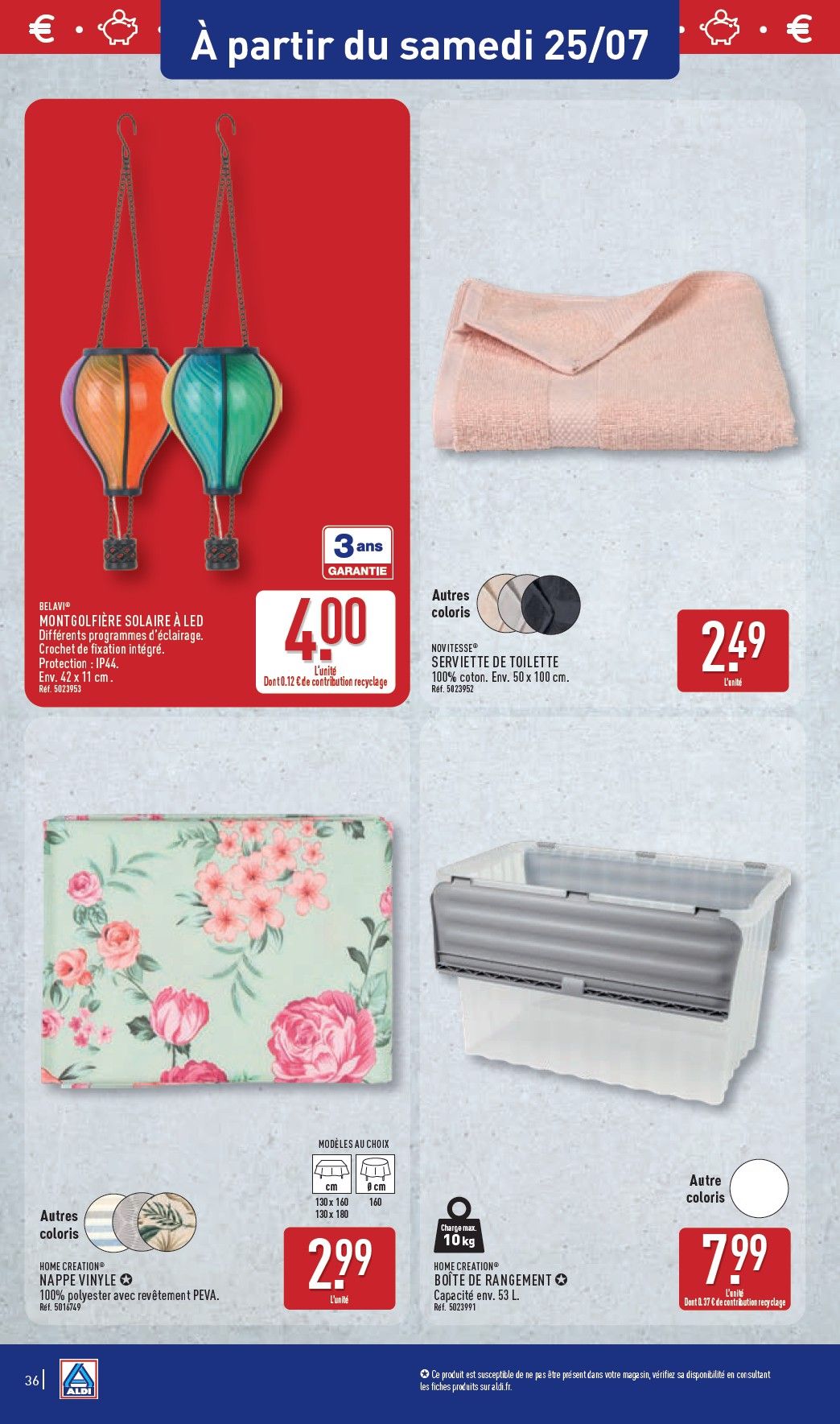 Catalogue Aldi · du 20 juillet 2026 au 26 juillet 2026 — page 40