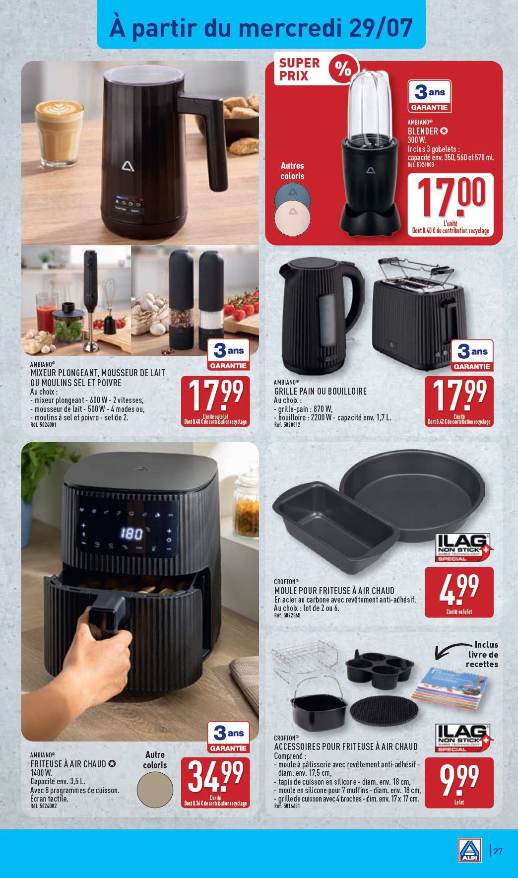 Catalogue Aldi · du 27 juillet 2026 au 2 août 2026 — page 31