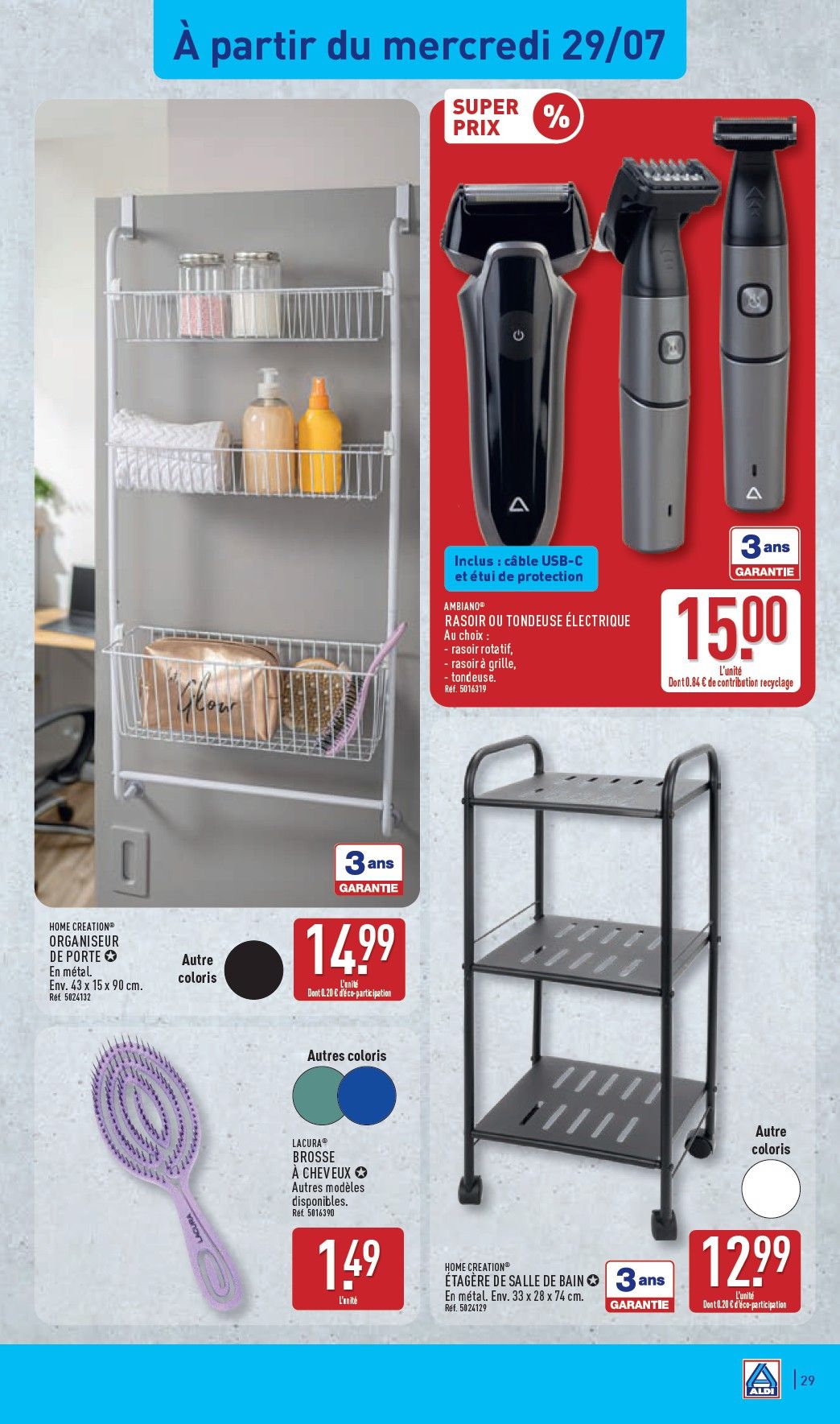 Catalogue Aldi · du 27 juillet 2026 au 2 août 2026 — page 33