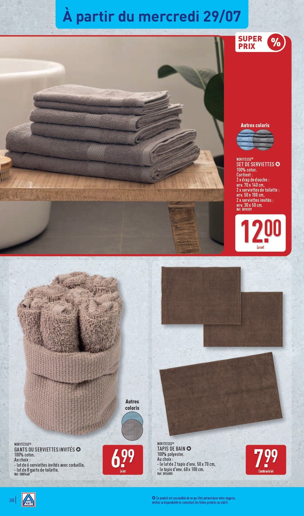 Catalogue Aldi · du 27 juillet 2026 au 2 août 2026 — page 34