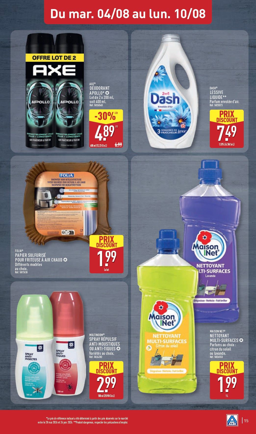 Catalogue Aldi · du 3 août 2026 au 9 août 2026 — page 17