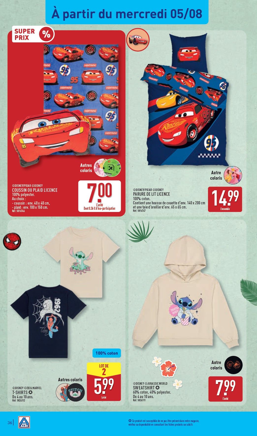 Catalogue Aldi · du 3 août 2026 au 9 août 2026 — page 38