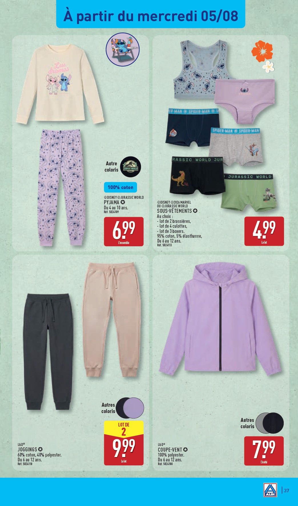 Catalogue Aldi · du 3 août 2026 au 9 août 2026 — page 39