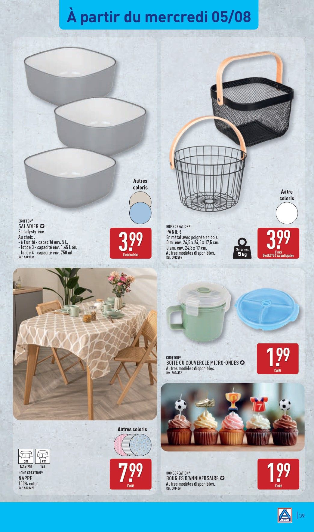 Catalogue Aldi · du 3 août 2026 au 9 août 2026 — page 41