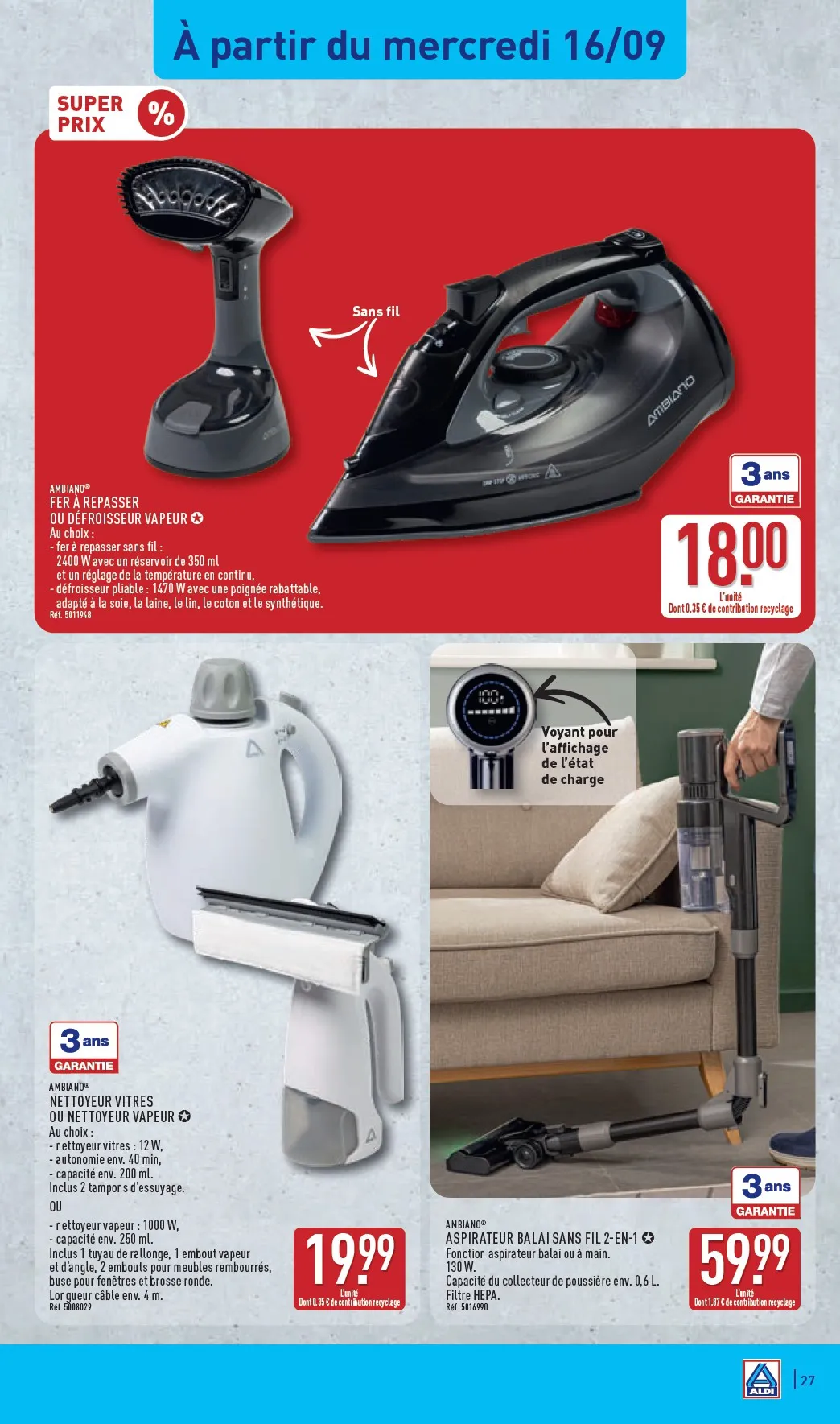 Catalogue Aldi · du 14 septembre 2026 au 20 septembre 2026 — page 29