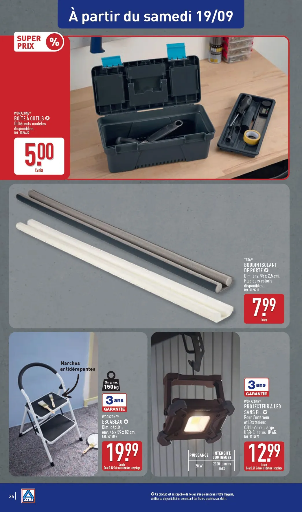Catalogue Aldi · du 14 septembre 2026 au 20 septembre 2026 — page 38