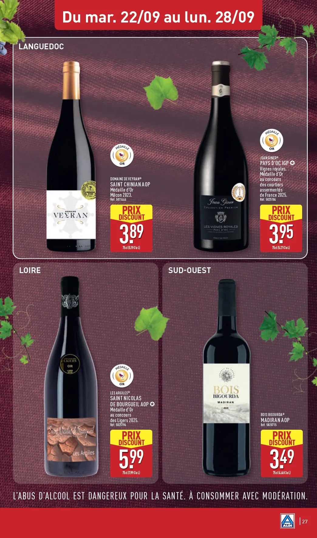 Catalogue Aldi · du 21 septembre 2026 au 27 septembre 2026 — page 29