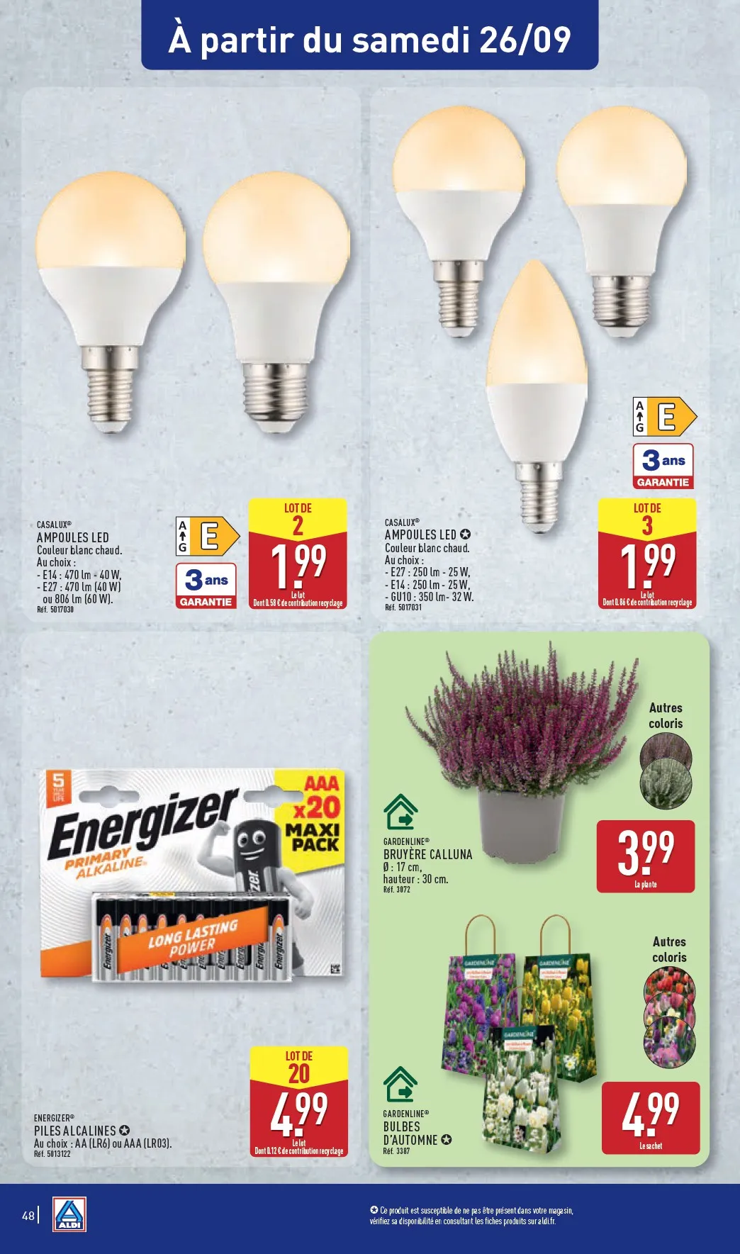 Catalogue Aldi · du 21 septembre 2026 au 27 septembre 2026 — page 50