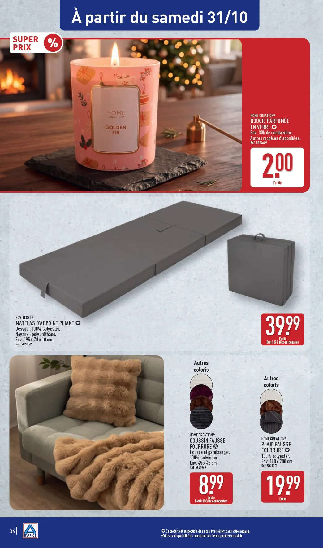 Catalogue Aldi · du 26 octobre 2026 au 1 novembre 2026 — page 38