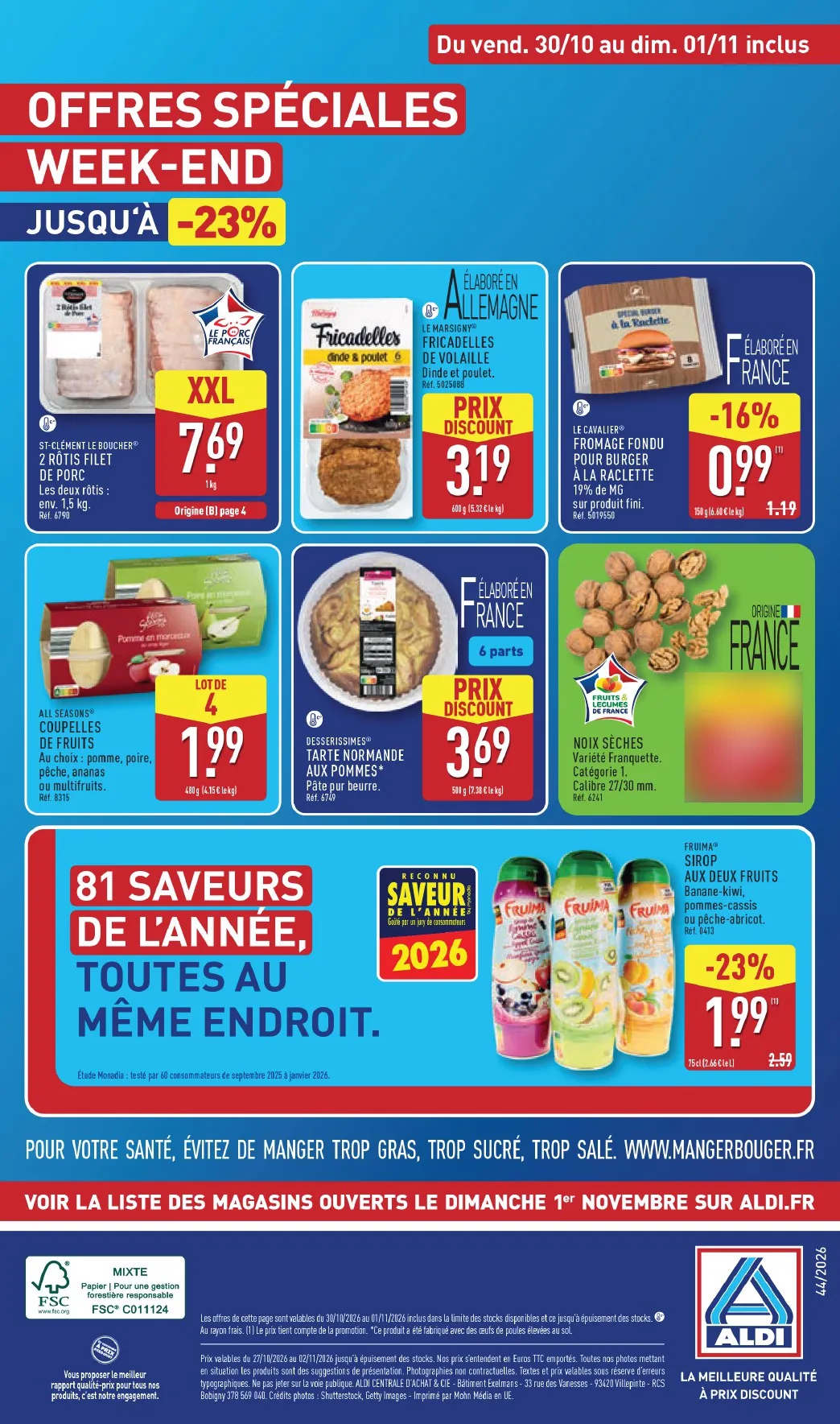 Catalogue Aldi · du 26 octobre 2026 au 1 novembre 2026 — page 44