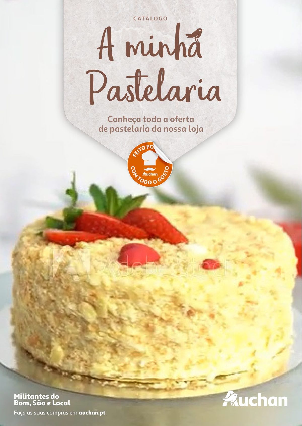 Catálogo Auchan Pastelaria · de 8 de Abril de 2024 a 31 de Dezembro de 2026 — página 1